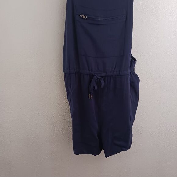 Torrid 3.5 Inch Stretch Twill Shortall blue size 2X - Picture 4 of 7